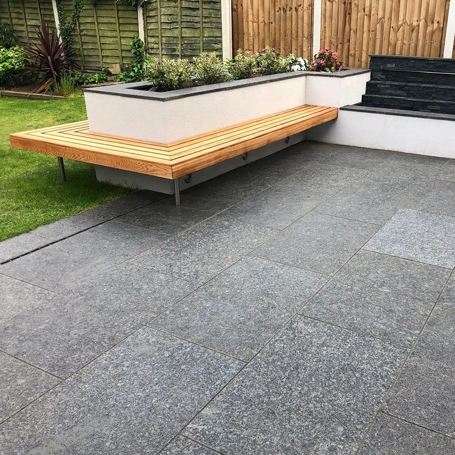 Black Granite Paving