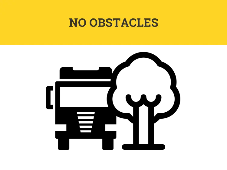 Obstacle free access