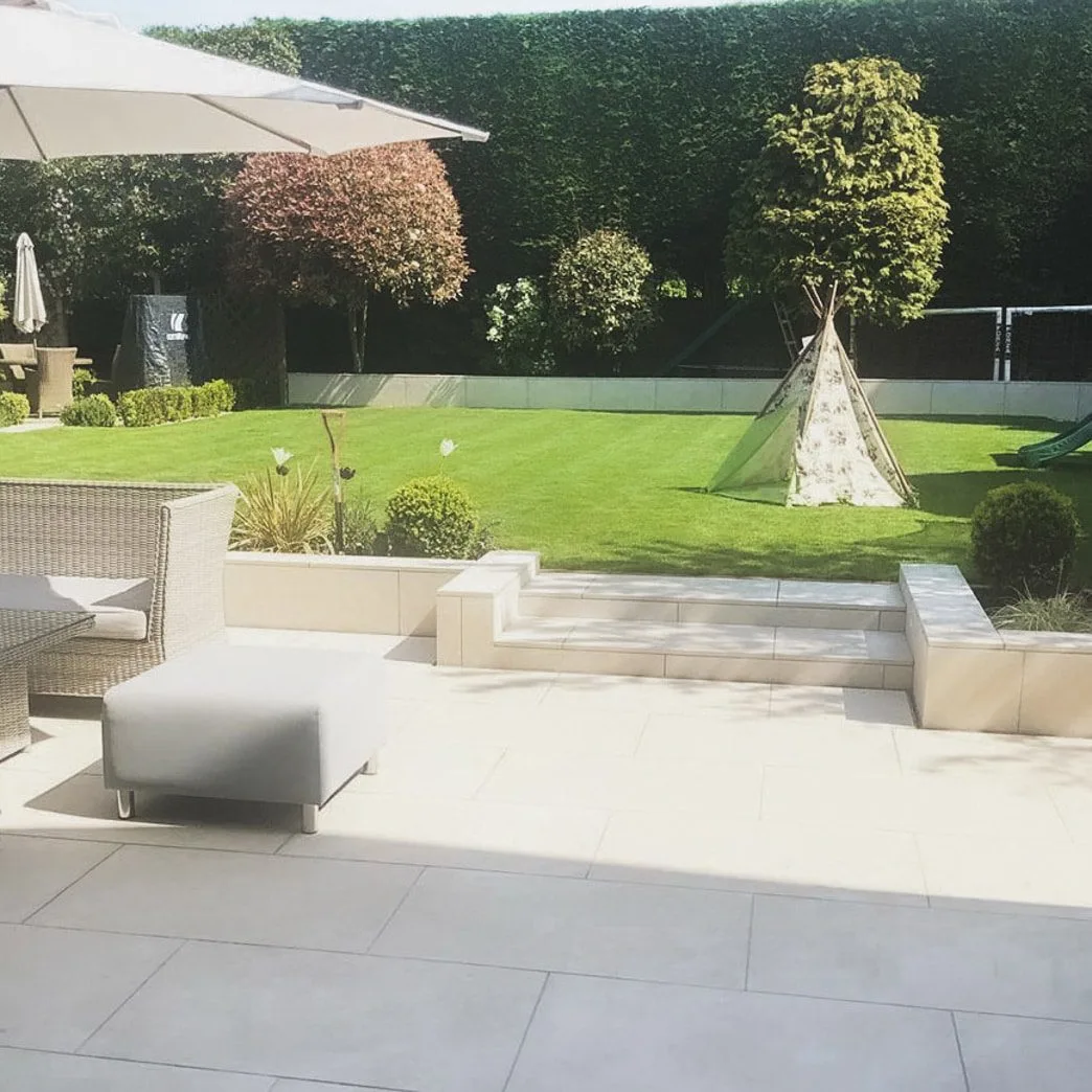 White Porcelain Paving