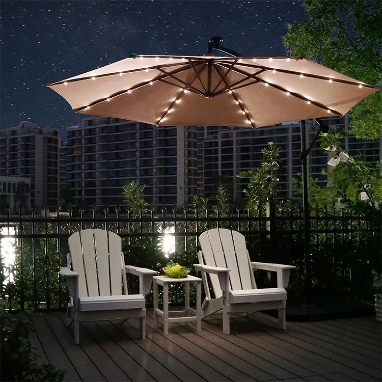3m Round Cantilever Parasol