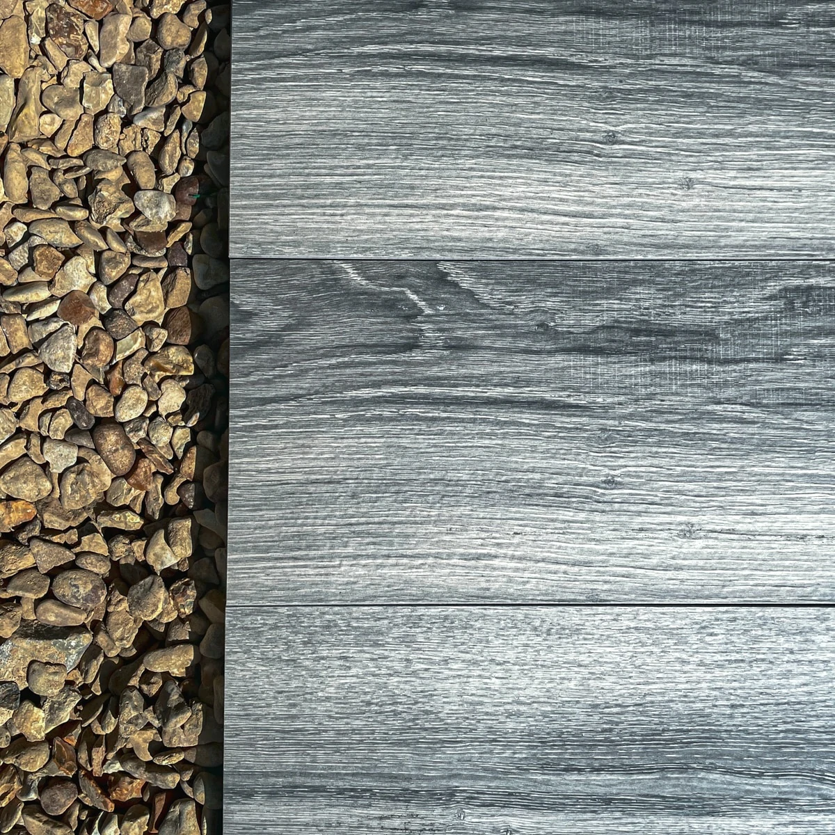 Ash Grey Wood Outdoor Porcelain Paving Tiles - 900x195 - 20mm