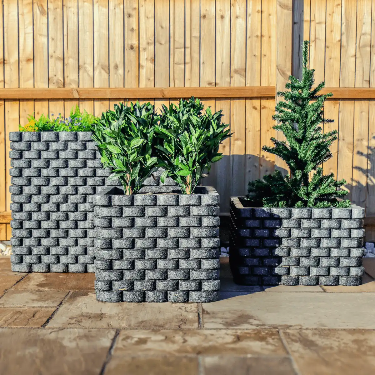 Athens Fibreglass Planters