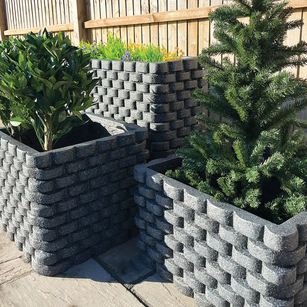 Athens Fibreglass Planters