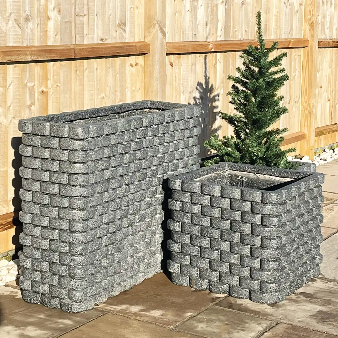 Athens Fibreglass Planters