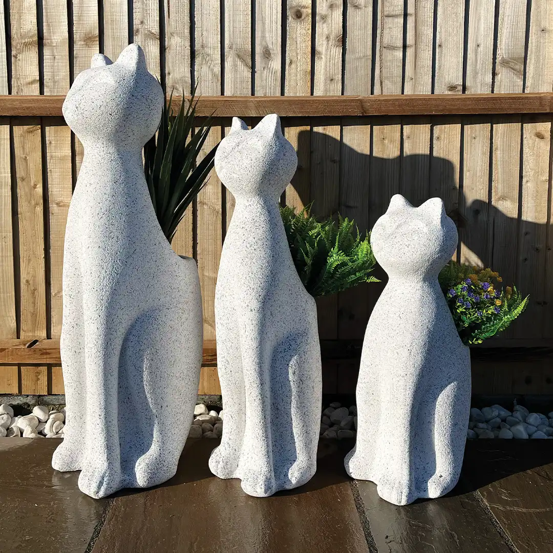 Bastet Cat Luxury Fibreglass Planters