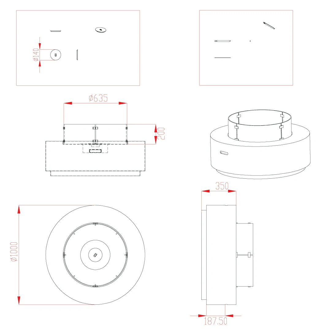 Bernard Bioethanol Fireplace