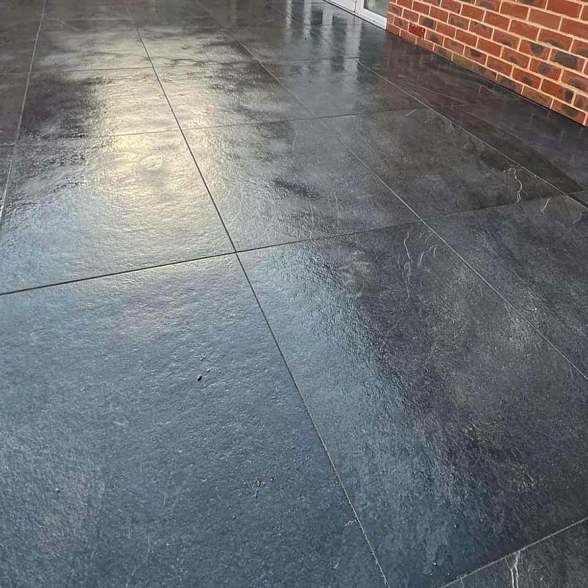Black Outdoor Porcelain Paving Tiles - 600x900 - 20mm
