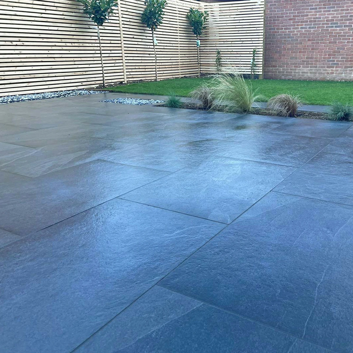 Black Outdoor Porcelain Paving Tiles - 600x900 - 20mm