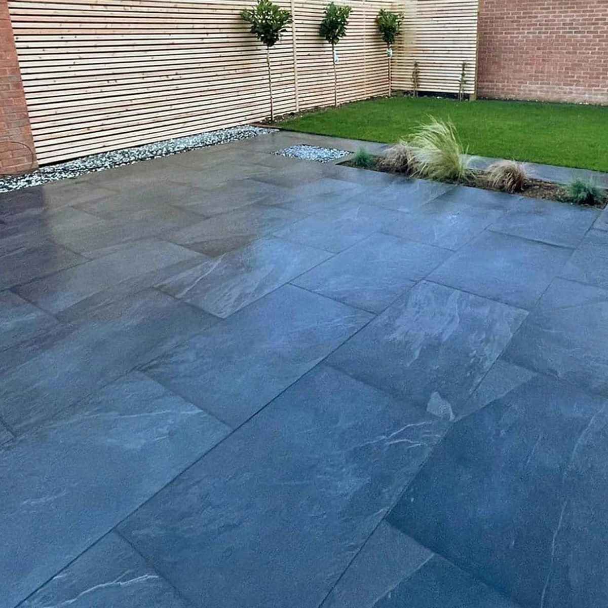 Black Outdoor Porcelain Paving Tiles - 600x900 - 20mm