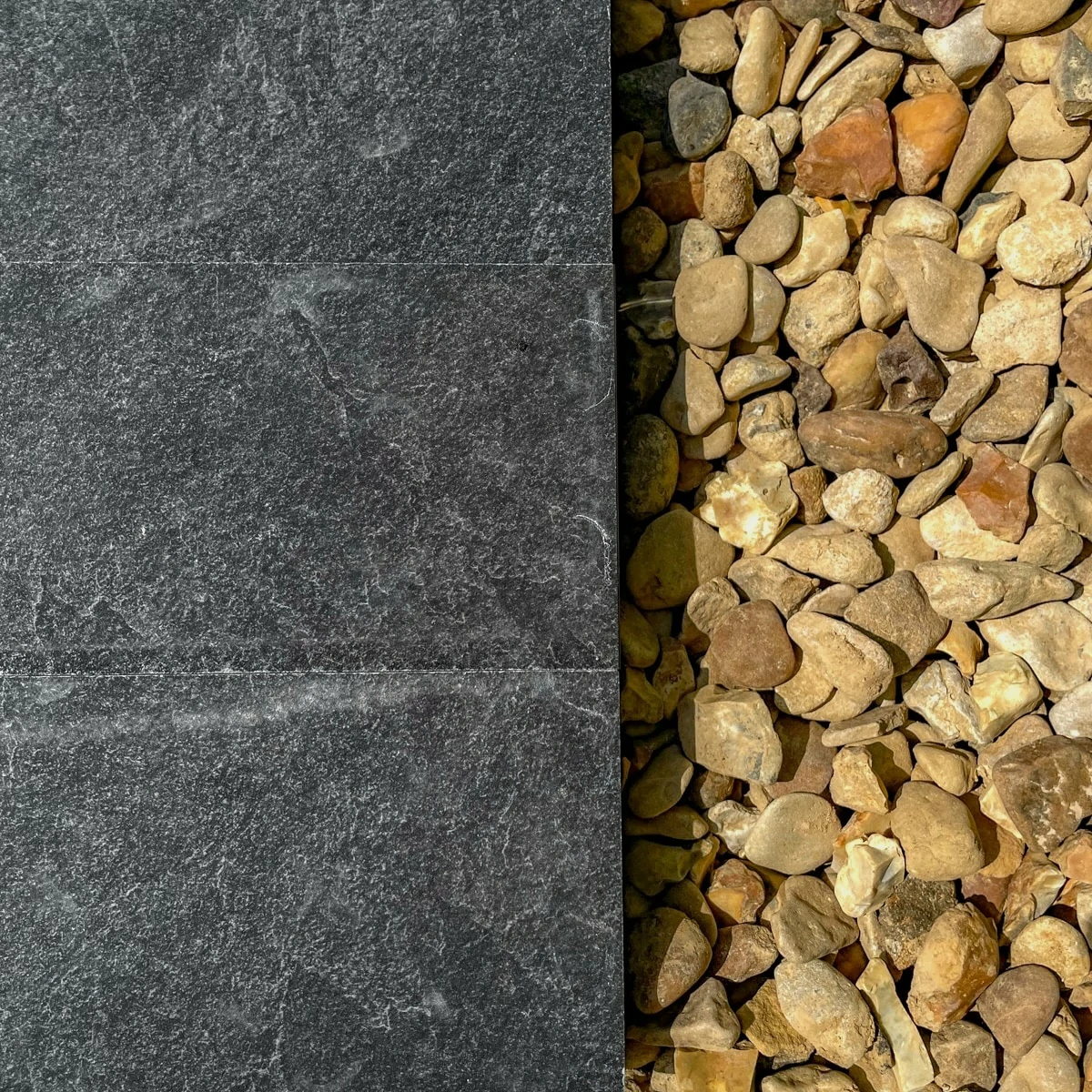 Black Outdoor Porcelain Setts - 200x100 - 20mm