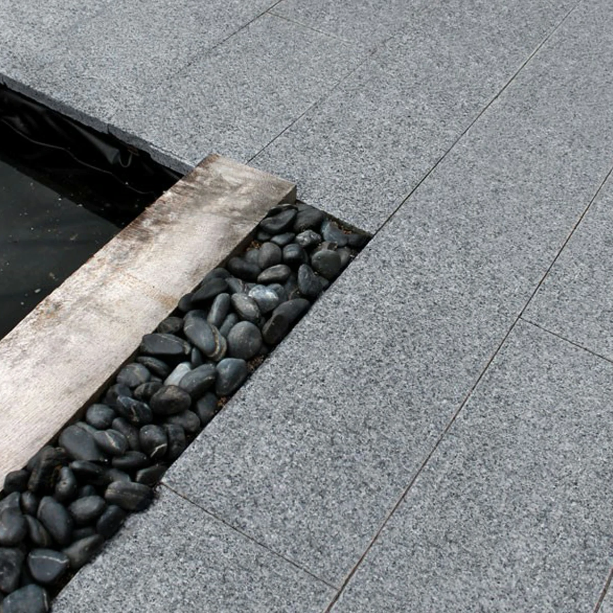 Blue Black Granite Paving Slabs - 600x150 - 20mm