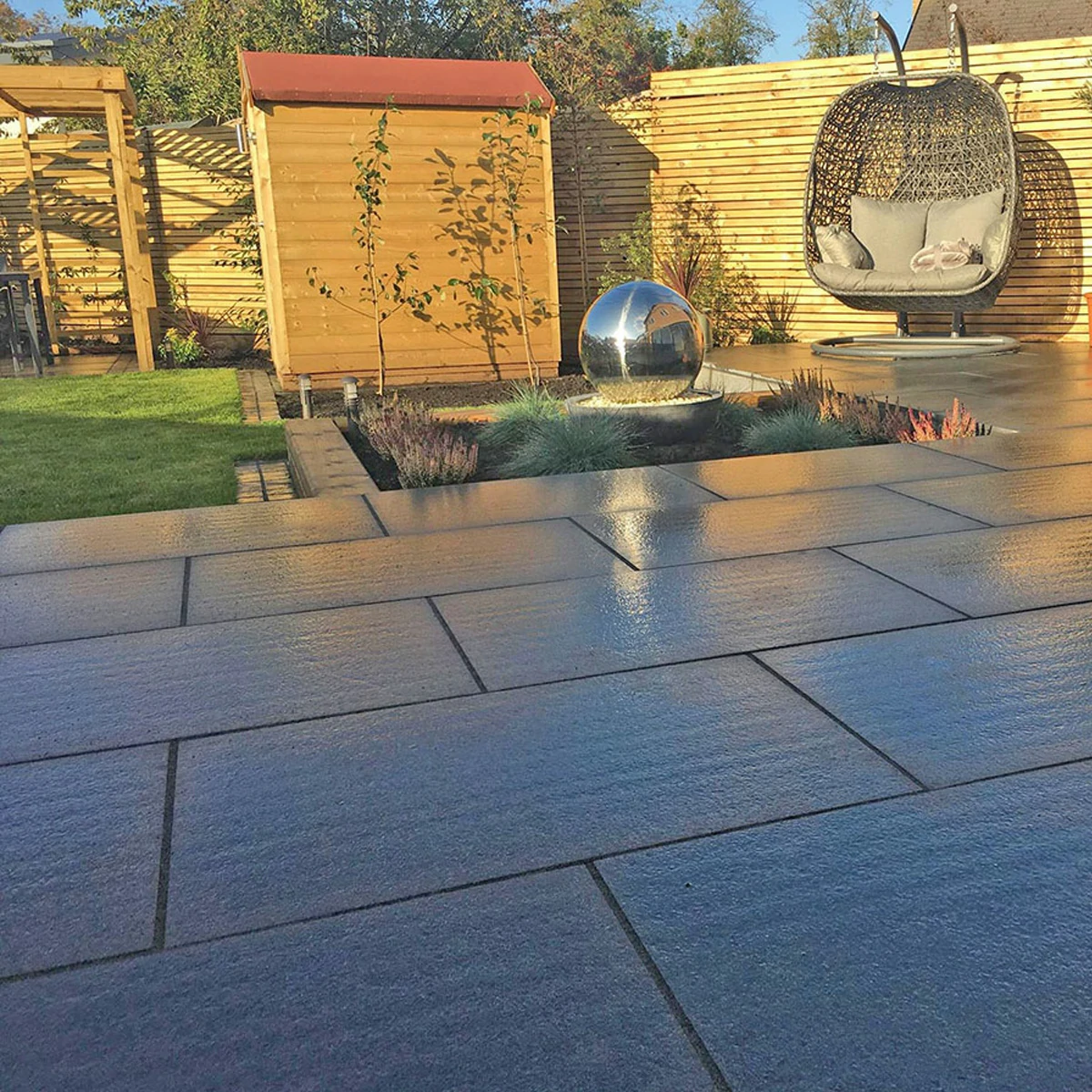 Blue Black Granite Paving Slabs - 600x900 - 20mm