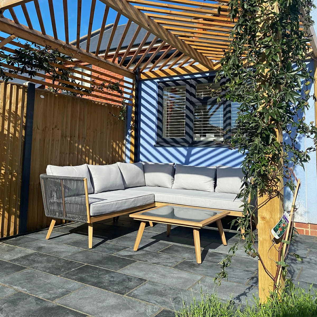 Brazilian Black Slate Paving Slabs - 295x295 - 20mm