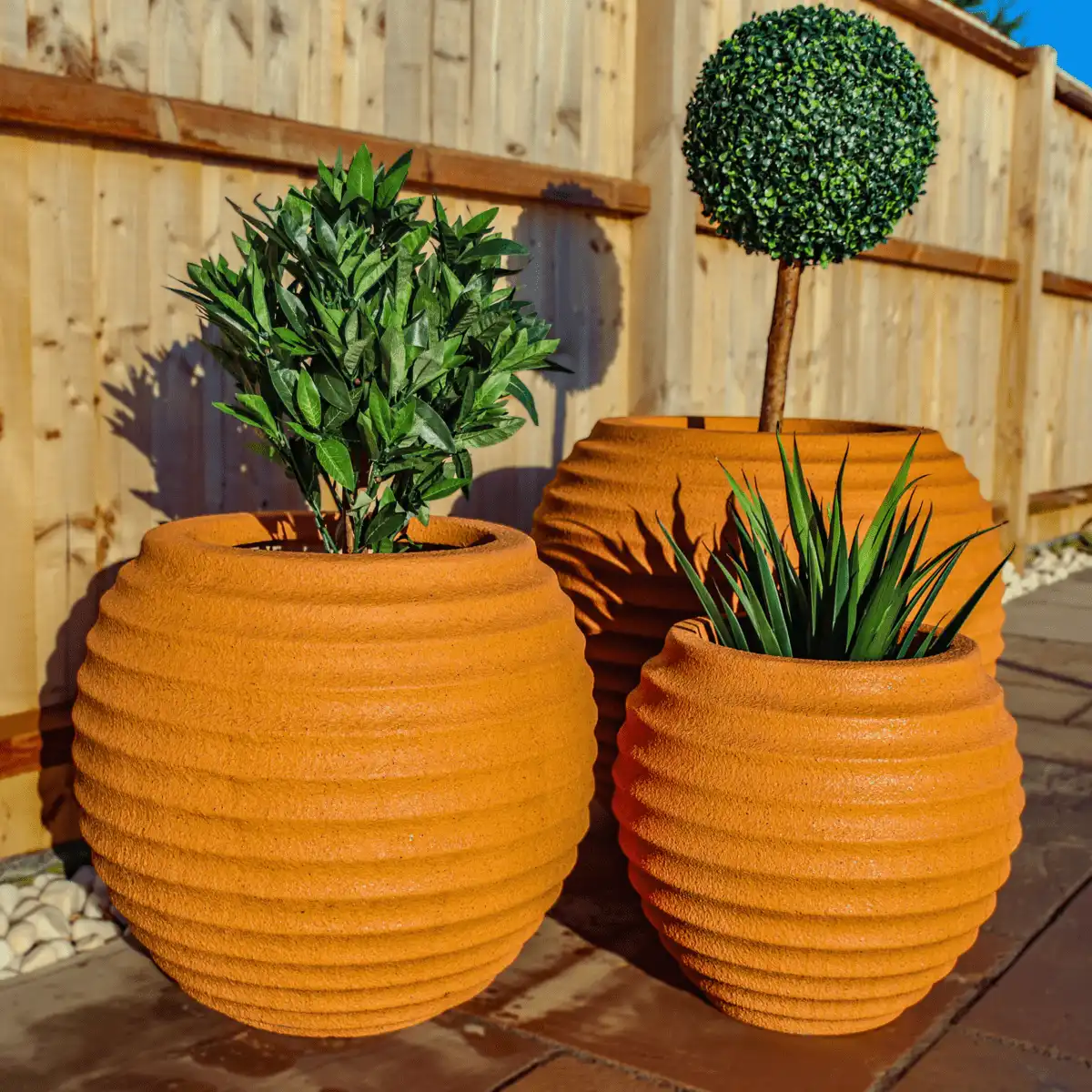 Hive Luxury Fibreglass Planters