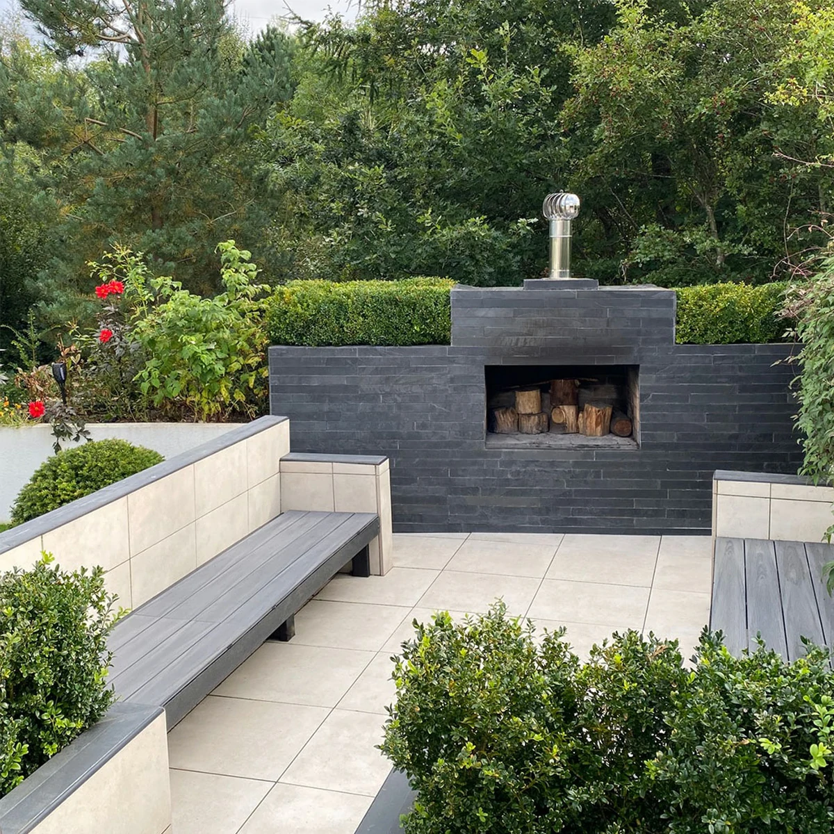 Kandla Grey Indian Sandstone Paving Slabs - Sawn &amp; Honed - 600x600 - 20mm