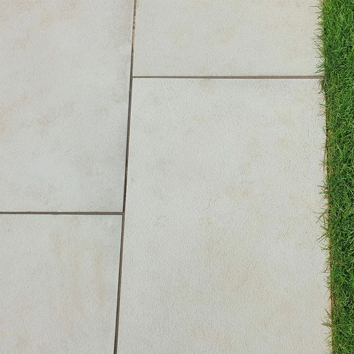 Kandla Grey Indian Sandstone Paving Slabs - Shot Blasted - 600x900 - 20mm