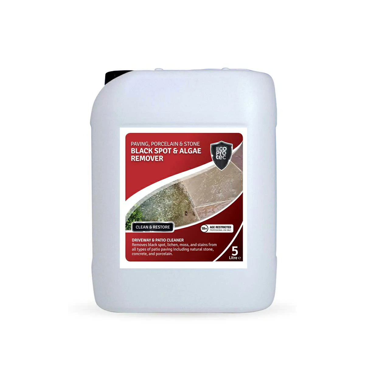 EcoProTec - Black Spot & Algae Remover - 5 Litre