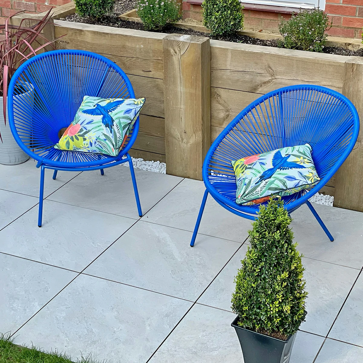 Mountain White Outdoor Porcelain Paving Tiles - 600x600 - 20mm
