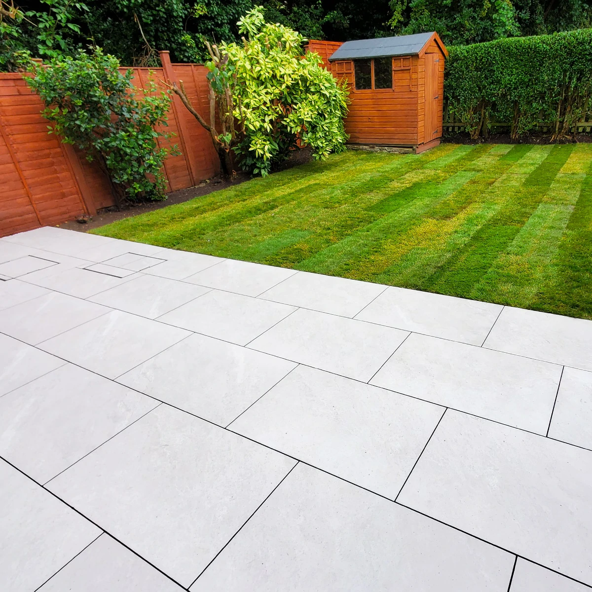 Mountain White Outdoor Porcelain Paving Tiles - 600x900 - 20mm