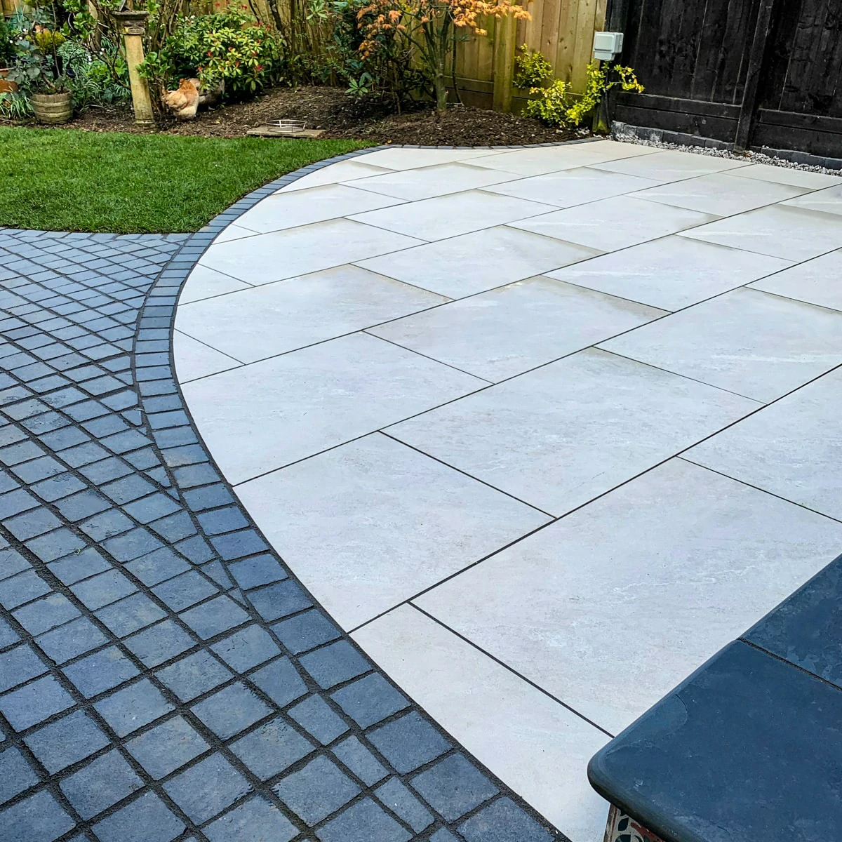 Mountain White Outdoor Porcelain Paving Tiles - 600x900 - 20mm