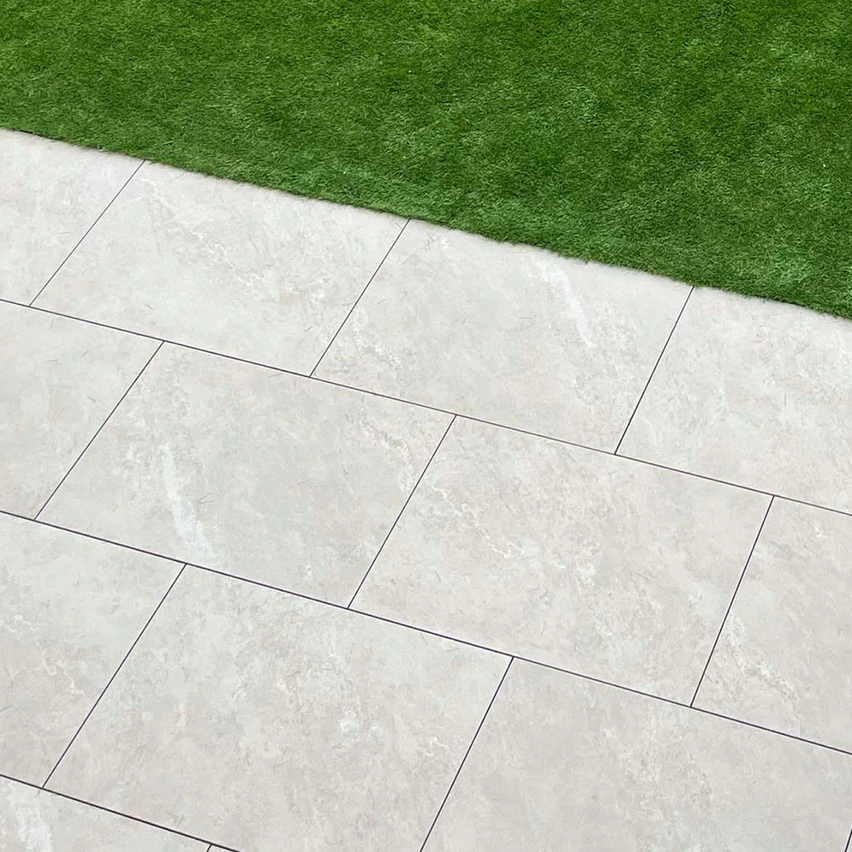 Mountain White Outdoor Porcelain Paving Tiles - 600x900 - 20mm