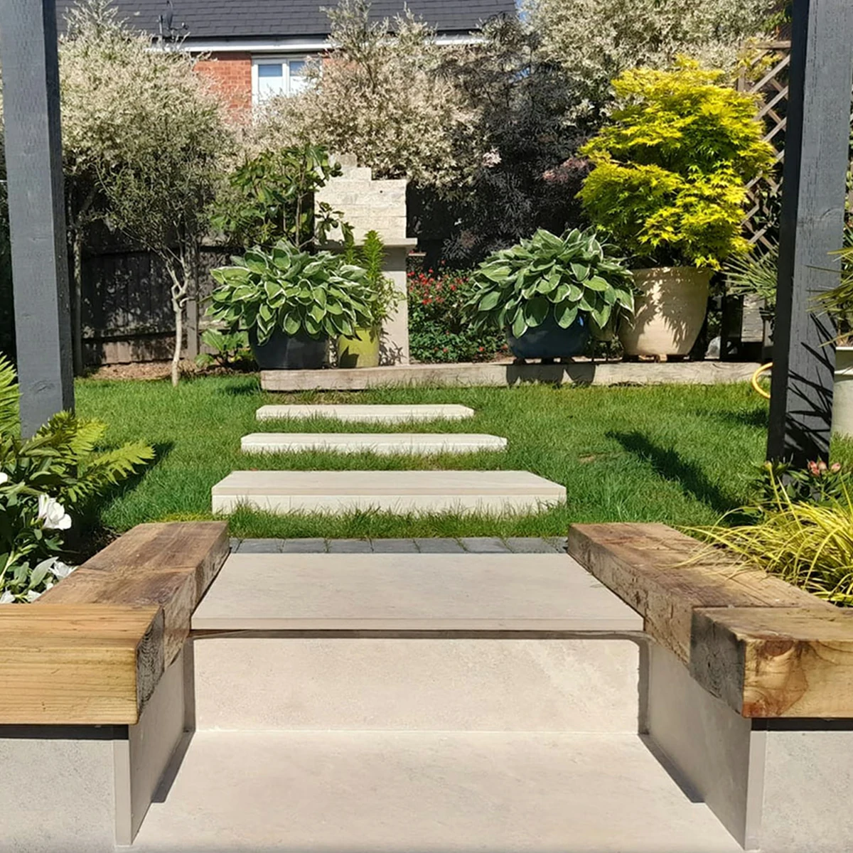 Mountain White Outdoor Porcelain Paving Tiles - 600x900 - 20mm