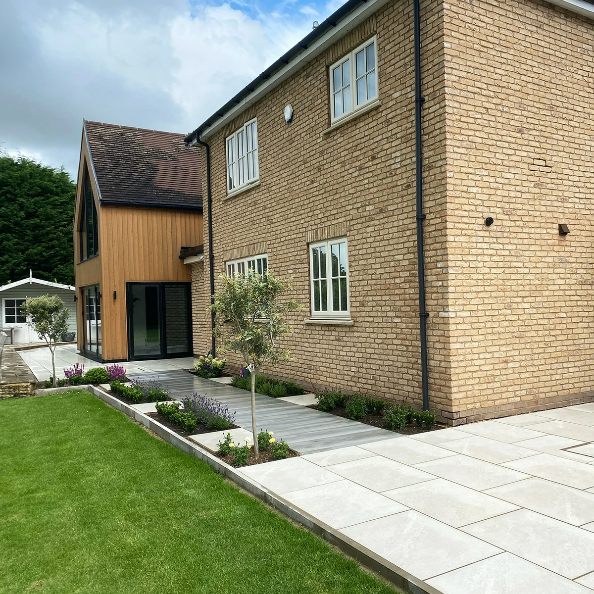 Mountain White Outdoor Porcelain Paving Tiles - 600x900 - 20mm