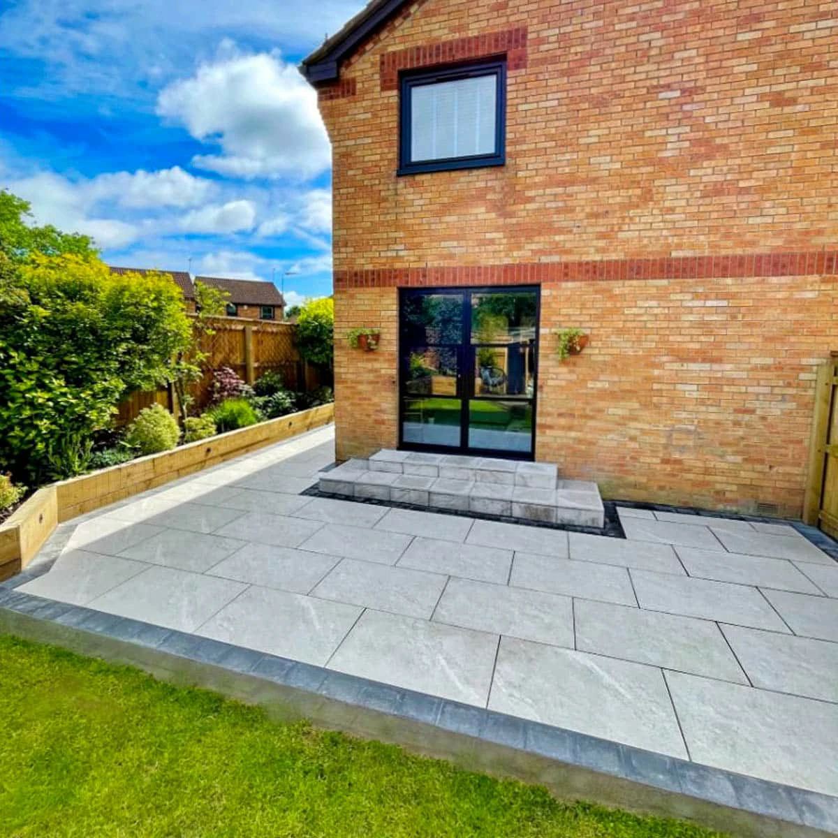 Mountain White Outdoor Porcelain Paving Tiles - 600x900 - 20mm