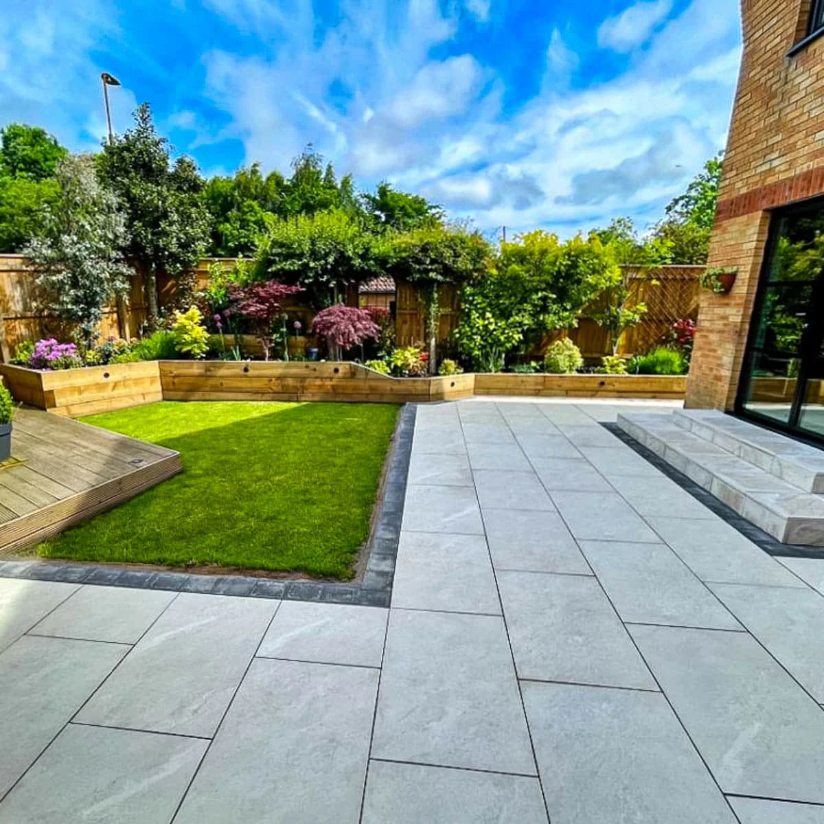 Mountain White Outdoor Porcelain Paving Tiles - 600x900 - 20mm