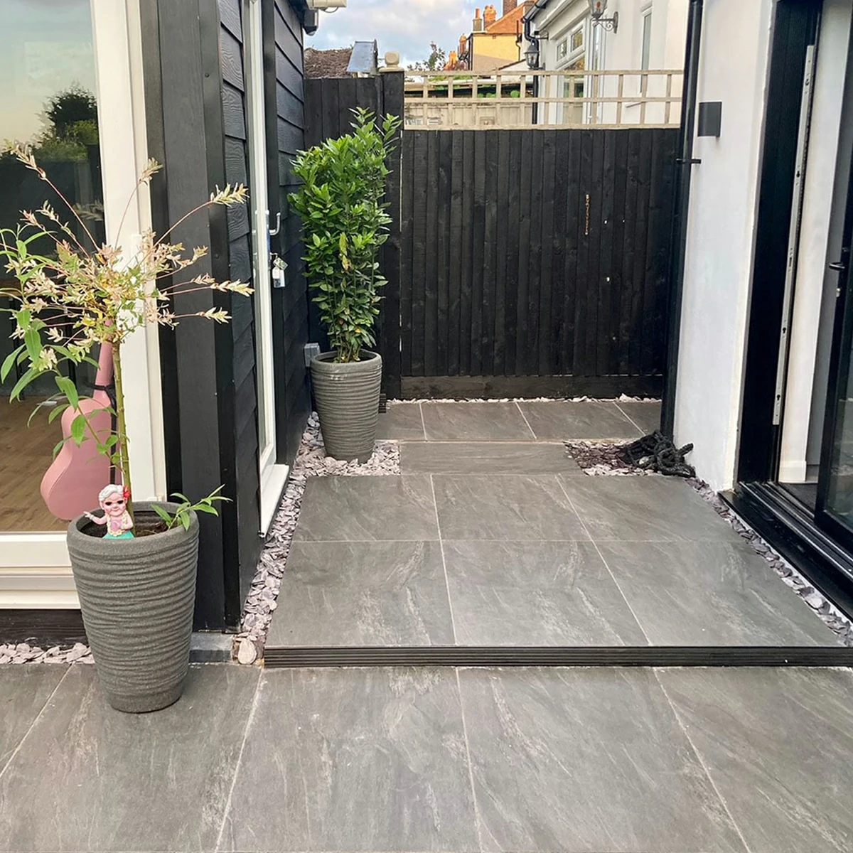 Nero Outdoor Porcelain Paving Tiles - 600x900 - 20mm