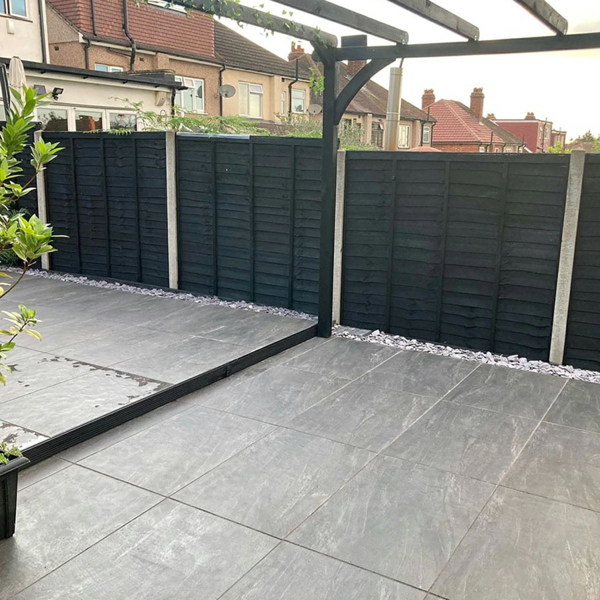 Nero Outdoor Porcelain Paving Tiles - 600x900 - 20mm