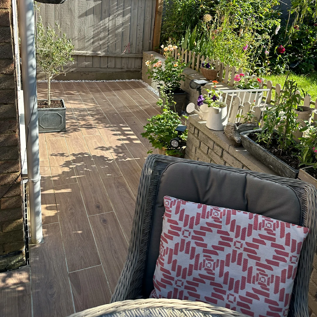 Oak Wood Outdoor Porcelain Paving Tiles - 900x195 - 20mm