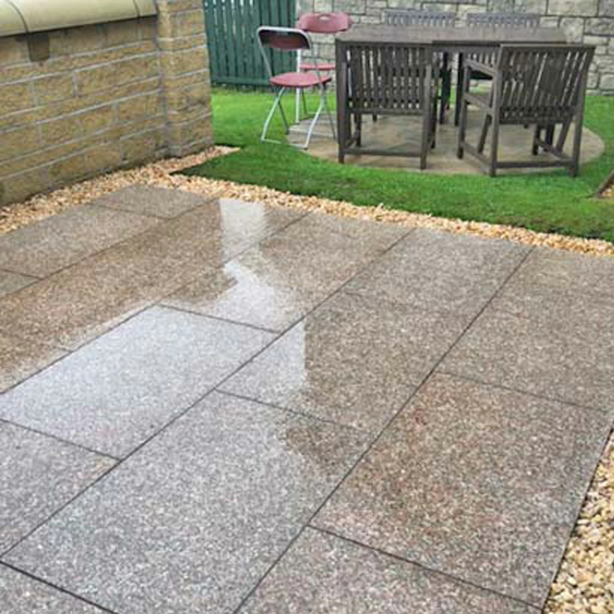 Pink Granite Paving Slabs - 600x600 - 20mm