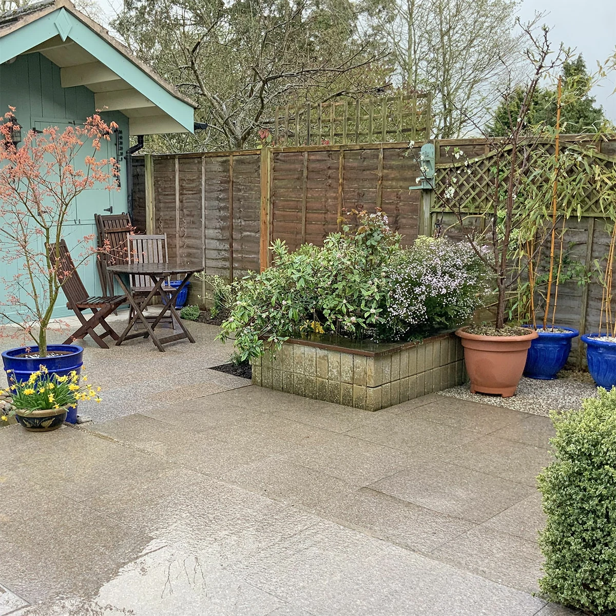 Pink Granite Paving Slabs - 600x600 - 20mm