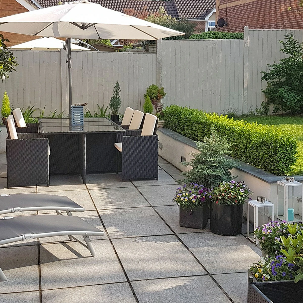 Pink Granite Paving Slabs - 600x900 - 20mm