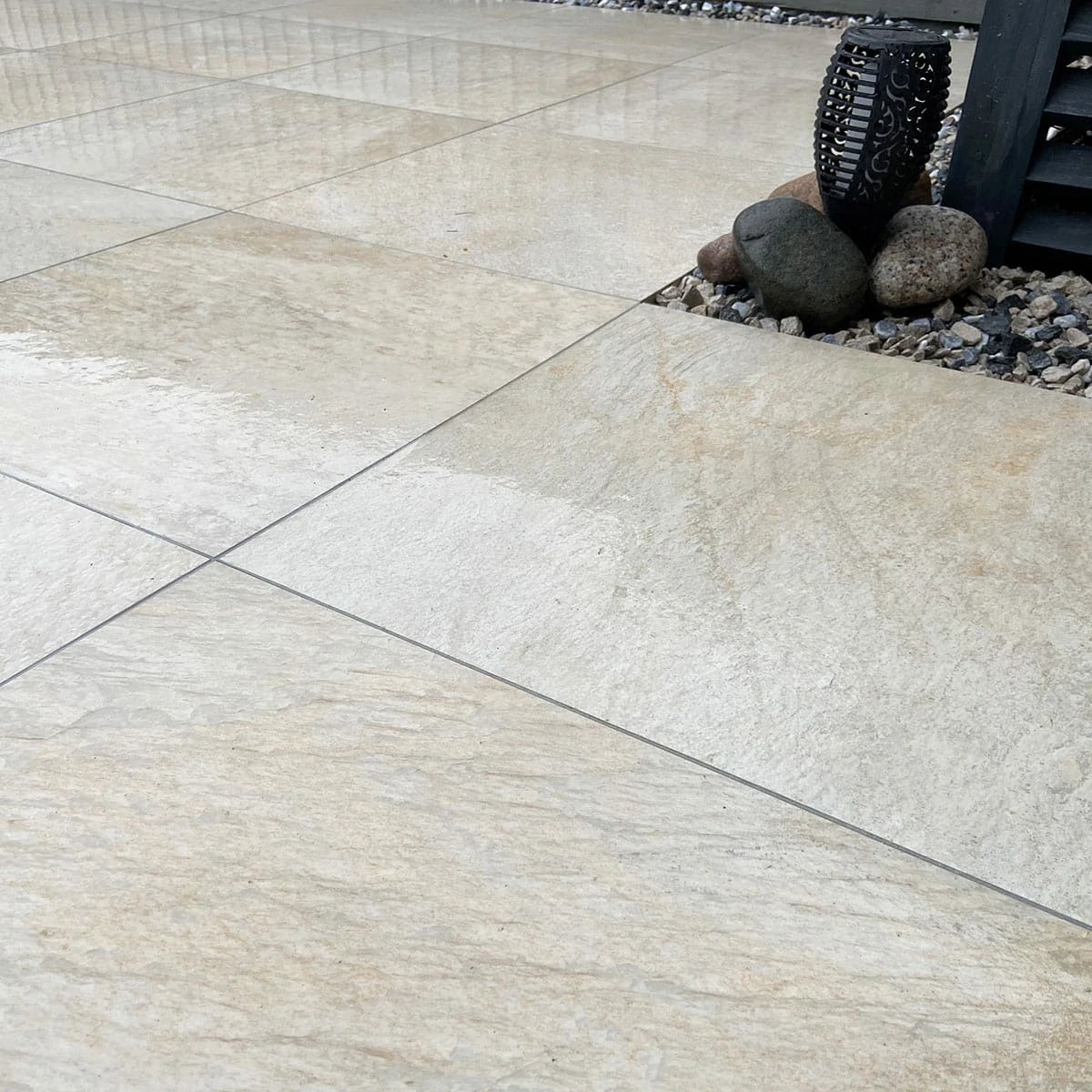 Quartzite Outdoor Porcelain Paving Tiles - 600x600 - 20mm