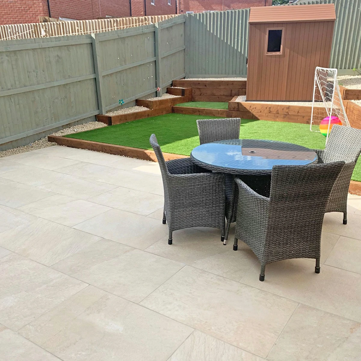 Quartzite Outdoor Porcelain Paving Tiles - 600x900 - 20mm