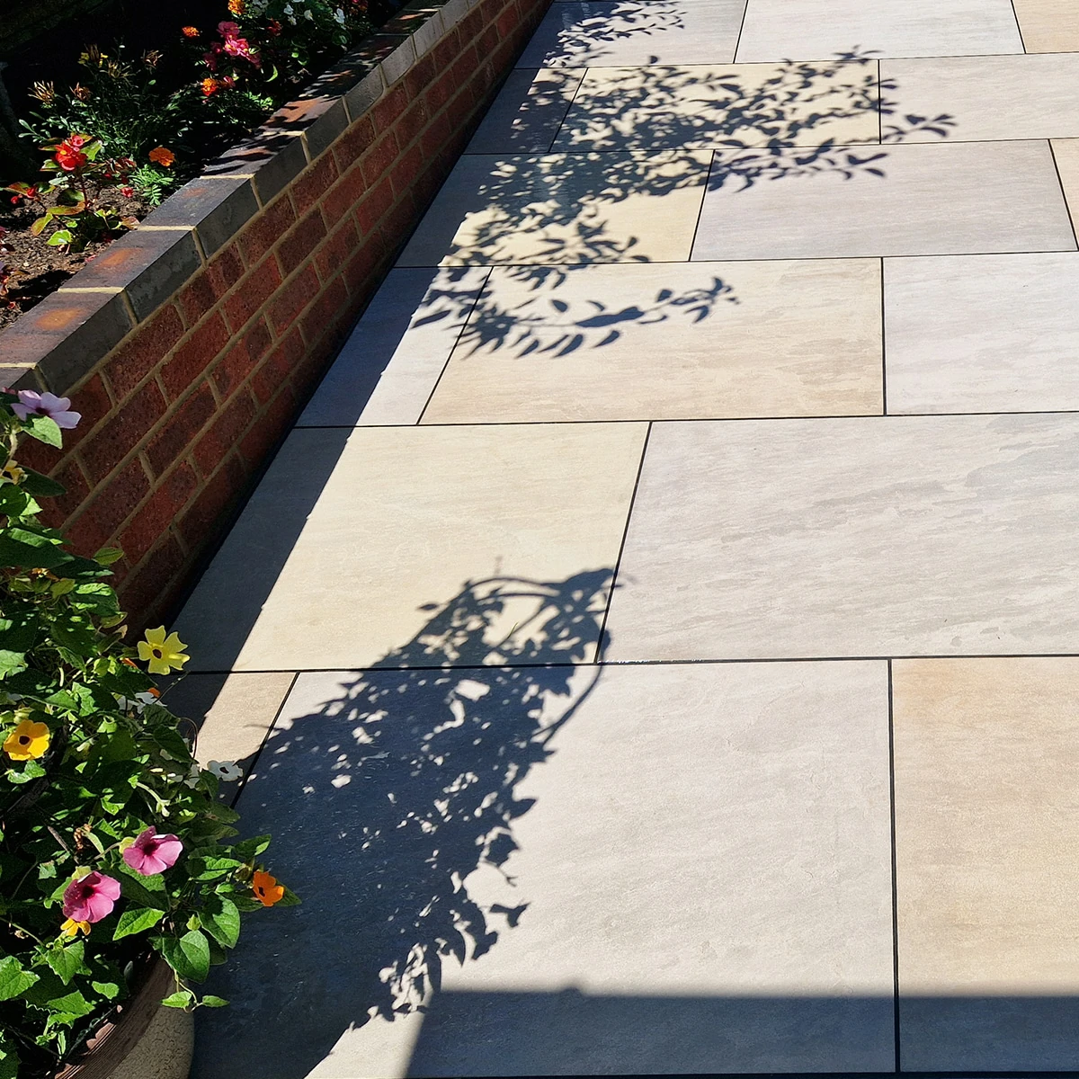 Raj Green Outdoor Porcelain Paving Tiles - 600x900 - 20mm
