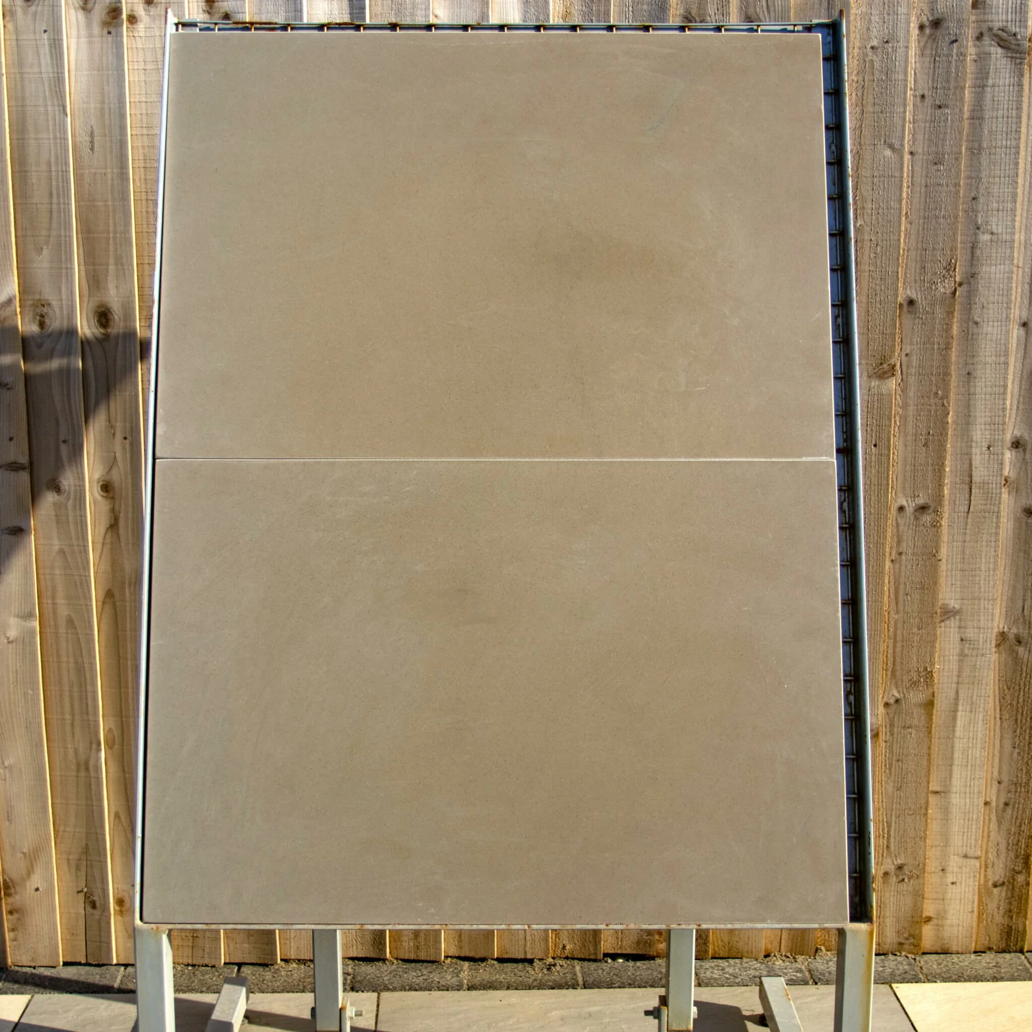 Raj Green Indian Sandstone Paving Slabs - Sawn & Honed - 295x295 - 20mm