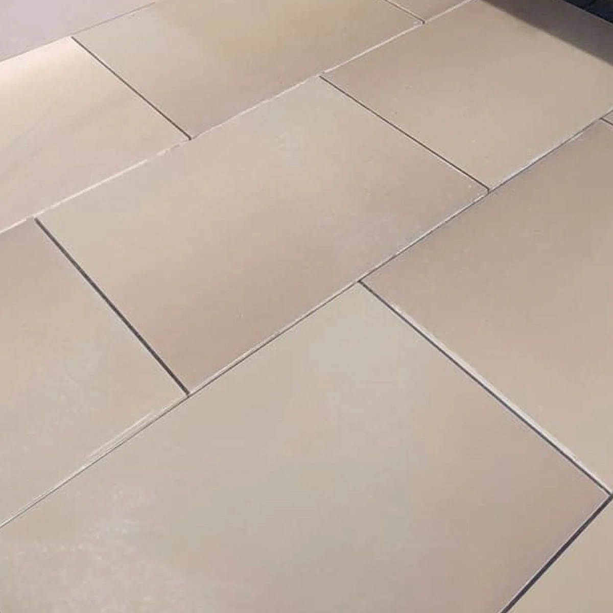 Raj Green Indian Sandstone Paving - Sawn & Honed - 600x900 - 20mm