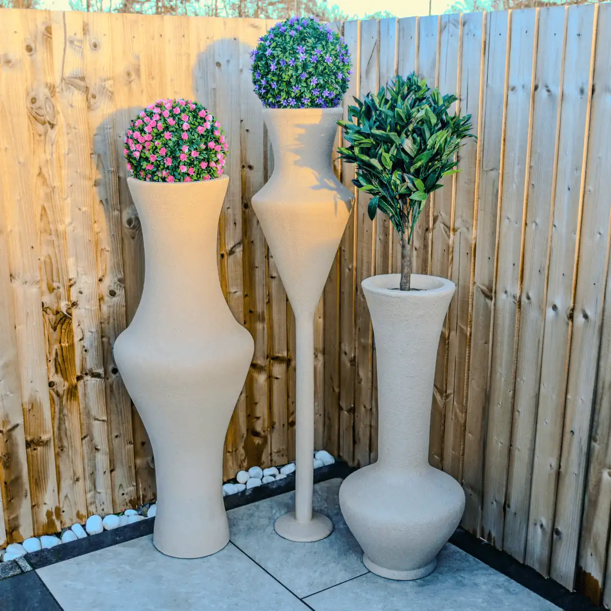 Refined Luxury Fibreglass Planters