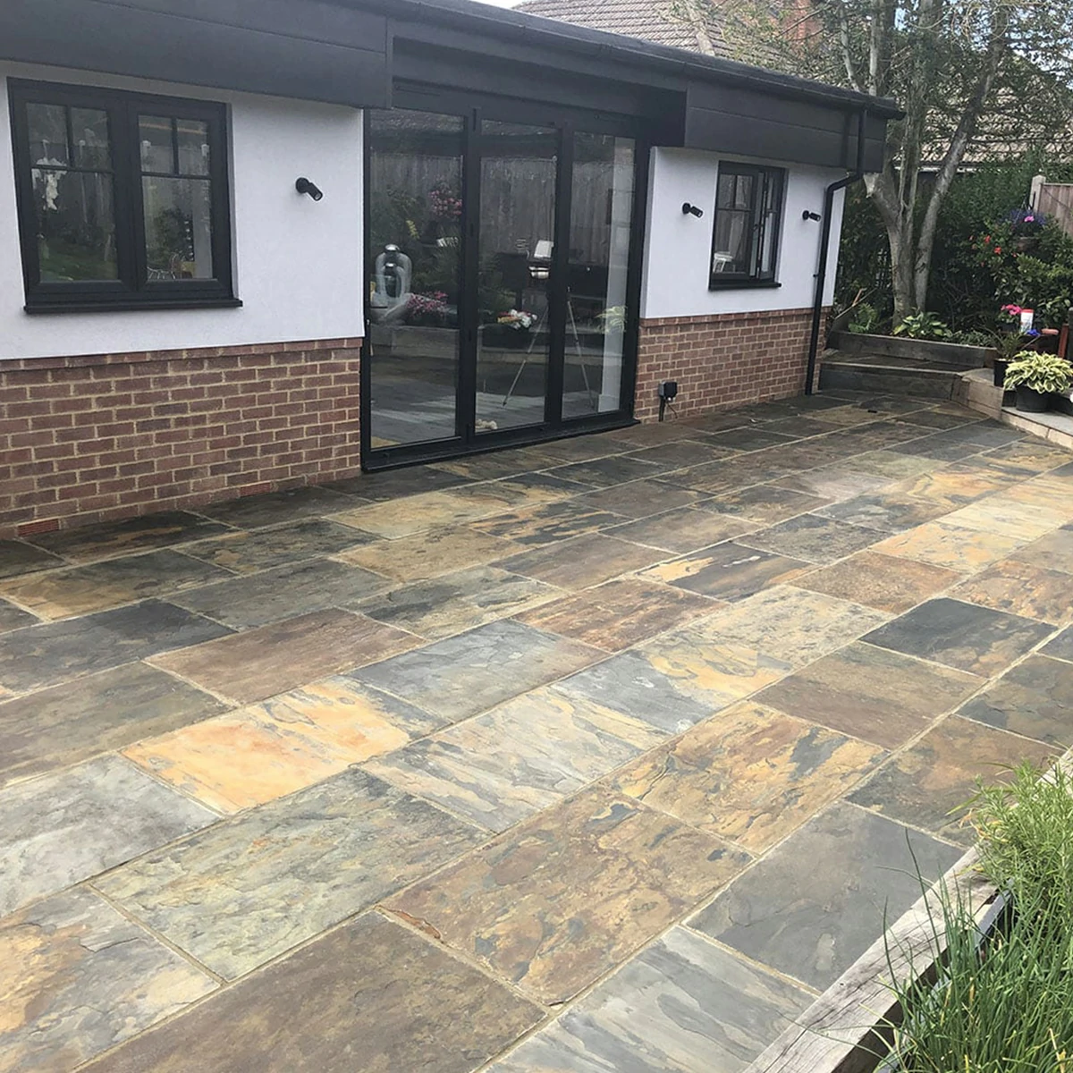 Rustic Copper Slate Paving Slabs - 600x900 - 20mm