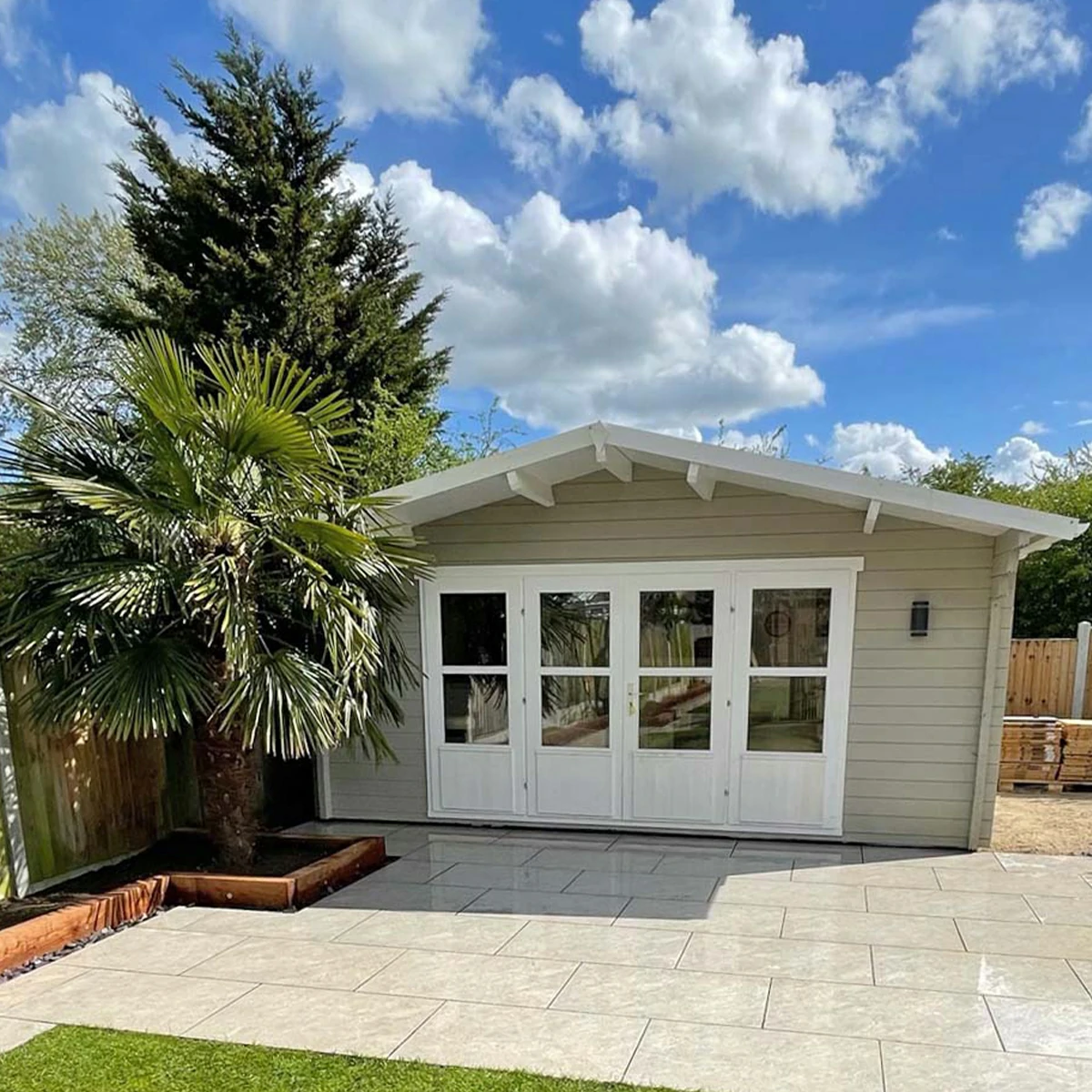 Silver Grey Outdoor Porcelain Paving Tiles - 1200x600 - 20mm