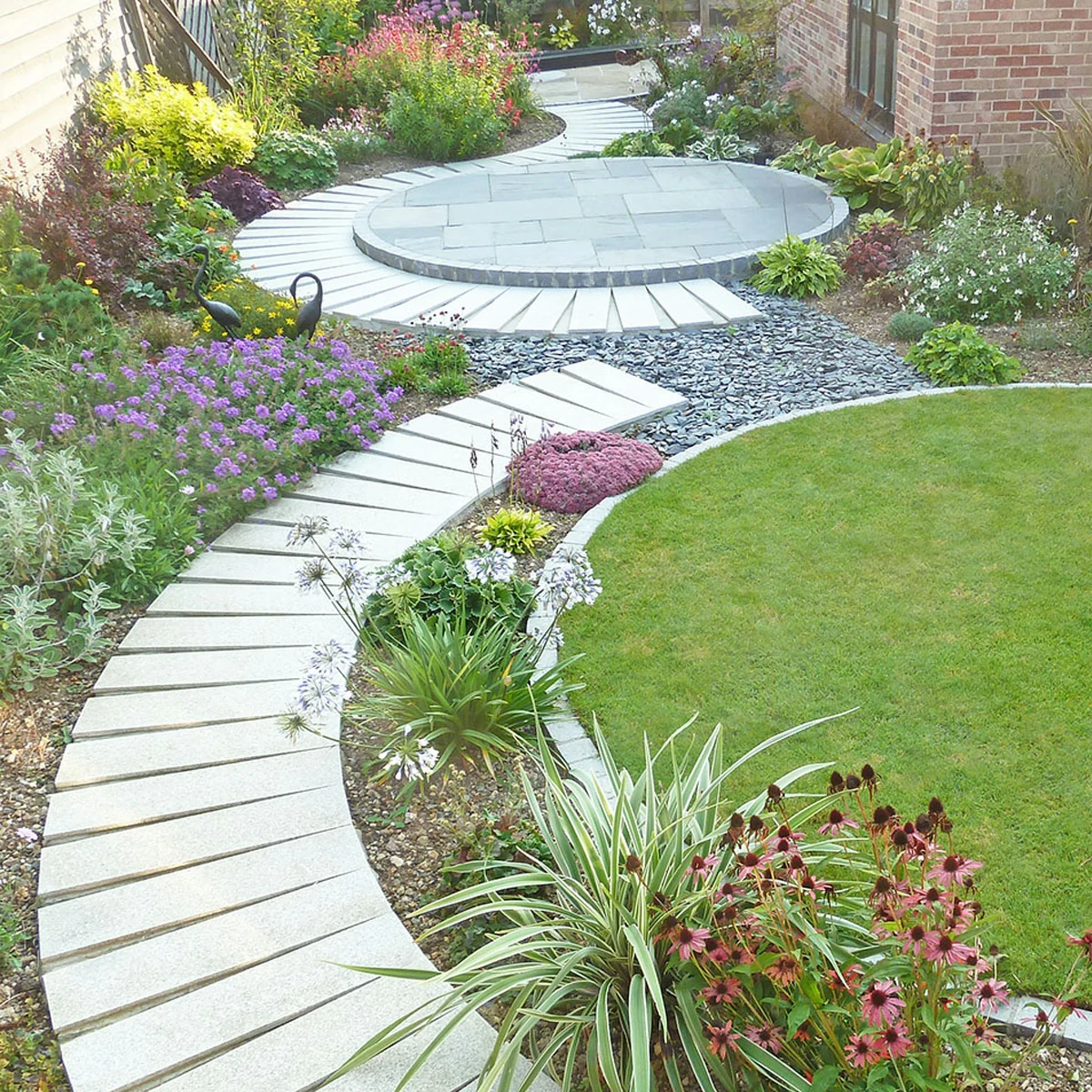 Silver Grey Granite Paving Slabs - 800x200 - 20mm