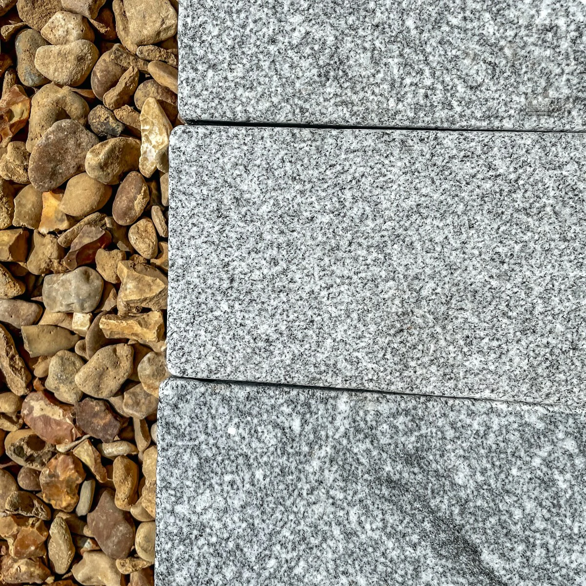 Silver Grey Granite Setts - 200x100 - 30mm