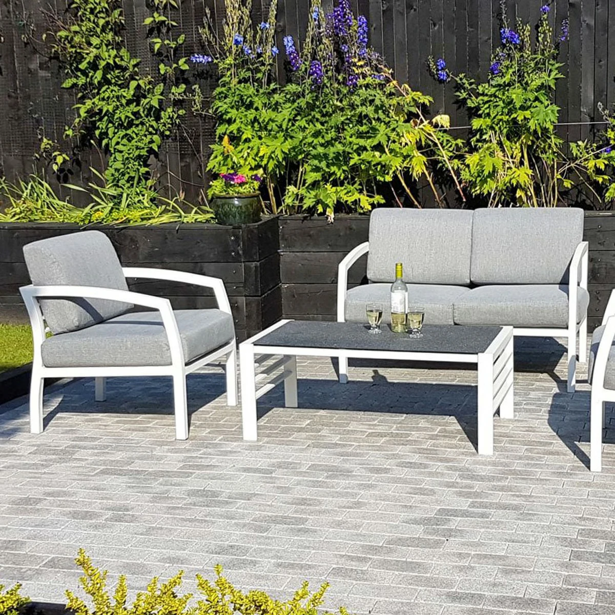 Silver Grey Granite Setts - 200x100 - 30mm