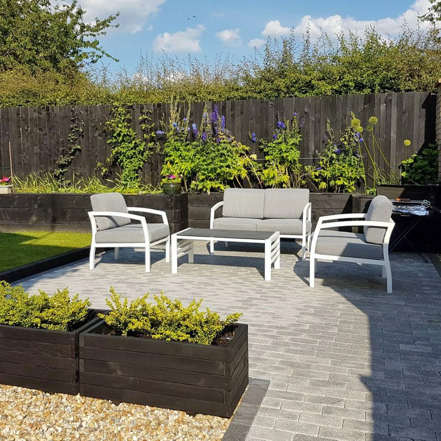 Silver Grey Granite Setts - 200x100 - 30mm
