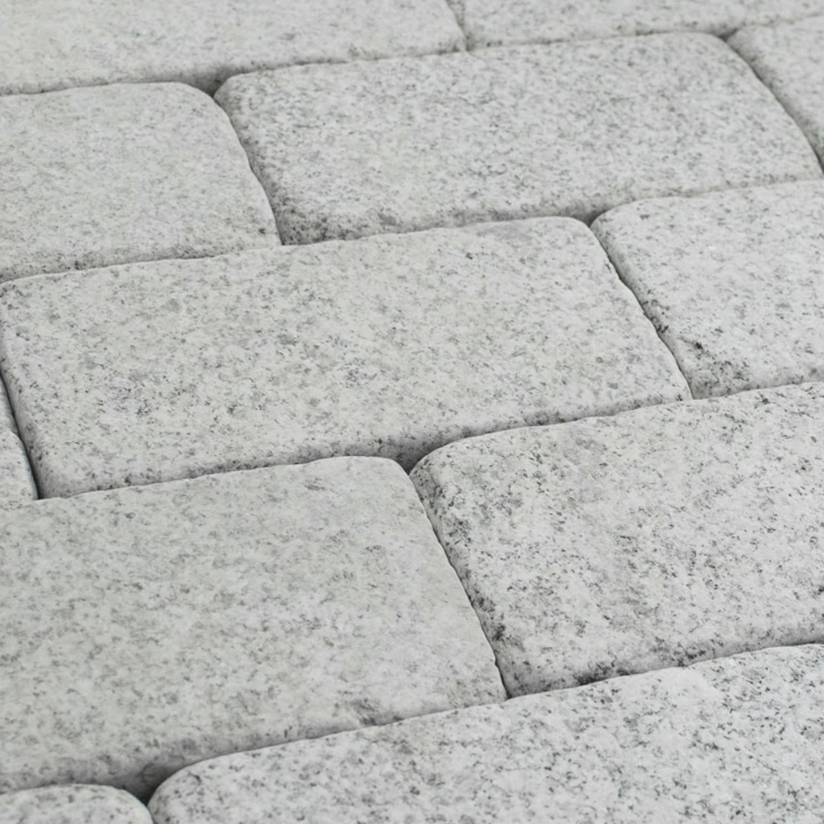 Silver Grey Granite Setts - 200x100 - 30mm