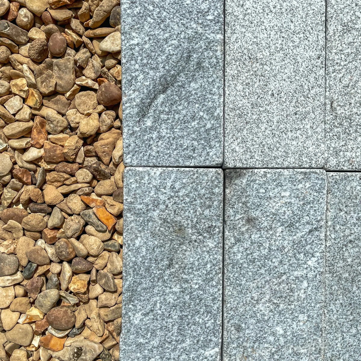 Silver Grey Granite Setts - 200x100 - 30mm