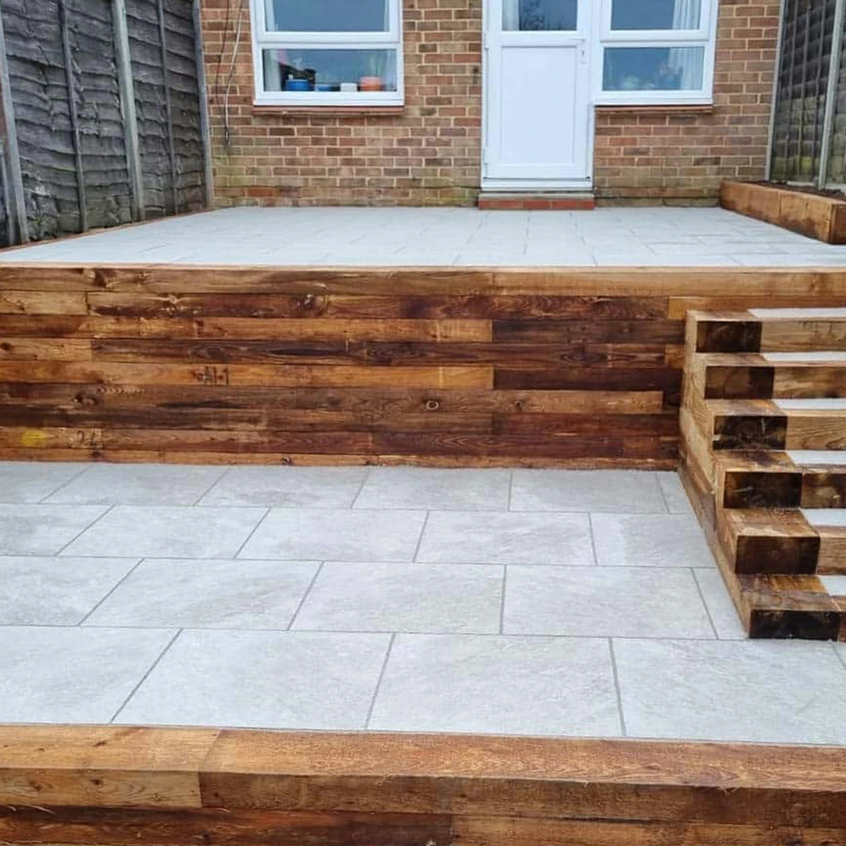 Silver Grey Outdoor Porcelain Paving Tiles - 600x600 - 20mm
